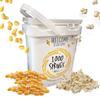1000 Springs Mill Organic Dry Popcorn Kernels - Non-GMO, Healthy Snack for Microwave or Stovetop - Bulk Organic Popcorn Kernels with Bucket - Enjoy Fresh, Crisp & Delicious Popcorn - 25lb (Pack of 1)