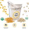 1000 Springs Mill Organic Dry Popcorn Kernels - Non-GMO, Healthy Snack for Microwave or Stovetop - Bulk Organic Popcorn Kernels with Bucket - Enjoy Fresh, Crisp & Delicious Popcorn - 25lb (Pack of 1) view 2