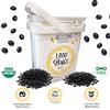 1000 SPRINGS MILL - 25lb Bulk Bucket Organic Black Beans - Used for Soups, Salads, Chili, Dips or Various Breakfast Dishes - Bulk Dry Black Beans - Vegan Friendly view 2