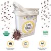 1000 Springs Mill - Organic Purple Barley 25lb Bulk Bucket | Used for Cereals, Salads, Whole Wheat Bread, Fresh Barley Flour, Sprouting Seeds, and more | Bulk Dried Grain view 2