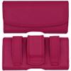 2nd Gen Premium Pouch case with Belt Clip for Tandem Diabetes Care Insulin Pump (T:Flex Pump/T:Slim G4 Pump/T:Slim X2 Pump) (HOT Pink/Horizontal/1) view 1