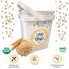 1000 SPRINGS MILL - Organic Hard Red Spring Wheat Berries 25lb Bulk Bucket - Used for Organic Flours, Cereals, Salads, and Whole Wheat Breads - Organic Sprouting Seeds - Bulk Dried Grain view 2