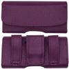 2nd Gen Premium Pouch case with Belt Clip for Tandem Diabetes Care Insulin Pump (T:Flex Pump/T:Slim G4 Pump/T:Slim X2 Pump) (Purple/Horizontal/1) view 1