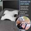 DMI CPAP Fiber Filled Sleep Aid Pillow, Suitable for All CPAP Masks, Increases Comfort by Reducing Mask Pressure, Minimizes Air Leaks, Aligns Neck, Shoulders, and Spine, FSA & HSA Eligible view 2