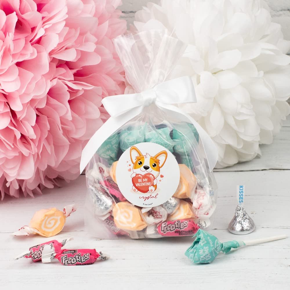 Personalized Valentine's Day Classroom Favors for Kids (10 Pack) - Puppy Love