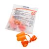 Pack of 10 - Corded Foam 3 M 1110 Ear Plugs 051138290092 Orange Universal Polyurethane Foam Disposable Corded Cone Ear Plugs - 29 dB NRR Ear Plug view 1