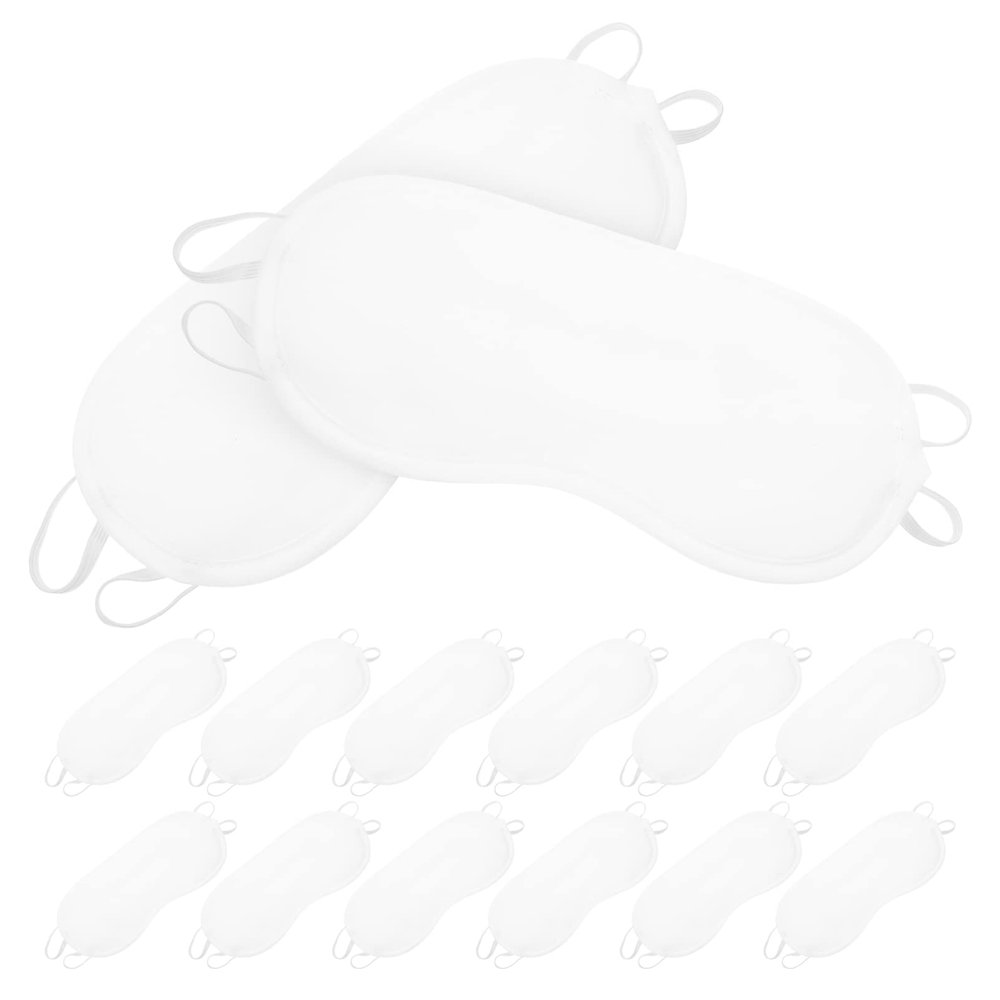 Mask Travel Travel Tent 20pcs Mask Silk Eye Cover Soft Satin Blindfold Elastic Strap Night Eyeshade Eye Men