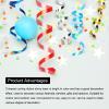 PATIKIL 6pcs Curling Ribbon Crimped Balloon String Shiny Metallic 3/16 inch 11 Yards Iridescent for Party Decoration Gift Wrapping Crafts Silver view 4