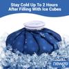 NEWGO Ice Pack for Injury Reusable, Small Ice Bag Refillable Ice Pack for Hot Cold Therapy and Pain Relief, Hot Water Bag, No-Leak Medical Ice Bag (9 Inch) view 2