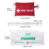 Yzpacc Mini First Aid Kit - Pocket Keychain & Elastic Belt & One Pair of Disposable Gloves for Travel Home Camping - Emergency Supplies (1 Set) view 2