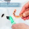 Beavorty 4pcs Double- Cleaning Brushes Portable Small Toothbrush for Home Use Versatile and Smooth Design view 3