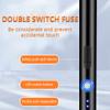 COMANYI Candle Lighter Rechargeable Plasma Flameless USB Lighter with Safety Lock Dual Arc LED Display for BBQs Grill Kitchen Camping (Black) view 4