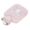 500ML Hot Water Bottle, Hot Water Bag for Pain Relief Menstrual Cramps, Hot Cold Compress, Hand Feet Warmer, Hot Water Bottle with Soft Cover () view 1