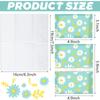 Geyee 50 Packs Tissue Travel Size Facial Paper Napkins Travel Packs Disposable Pocket Tissues for Wedding Guest Traveling School Purse Home Supplies, 500 Sheets 3 Ply(Daisy) view 2