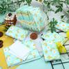 Geyee 50 Packs Tissue Travel Size Facial Paper Napkins Travel Packs Disposable Pocket Tissues for Wedding Guest Traveling School Purse Home Supplies, 500 Sheets 3 Ply(Daisy) view 4