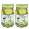 Pickled Vegetables - Two jars (Sweet Dill Pickle) view 1