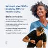 ELYSIUM Basis NAD Plus Supplement 30 Servings - with Nicotinamide Riboside 250mg and Pterostilbene 50mg - Healthy Aging Supplement & Cellular Energy view 2