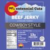 Centennial Cuts Beef Jerky  Cowboy Style - High Protein, Zero Sugar & Zero Carbs, Made from 3 Simple Ingredients  3 oz Snack view 2