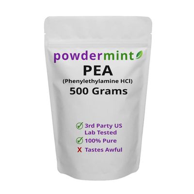 powdermint Phenylethylamine Supplement (500 Grams) Phenethylamine HCL Form