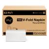 EZ-Pull Premium Recycled 2ply+ Interfold Napkin, Recycled White, 24 x 250 Sheets, P2N2L (N4) view 1