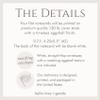 Hello Love Goods Soft Blue Floral In Loving Memory Funeral Thank You Cards, Personalized Sympathy Acknowledgements, Elegant Bereavement Flat Notes with Envelopes - 4.25x.5.5" view 3