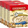 Goodman's Onion Soup & Instant Onion Dip Mix, Low Sodium, 2.75oz (3 Pack) | Homemade Goodness, Gluten Free, Includes Recipes, Quick and Convenient view 1