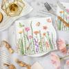 AnyDesign 80 Pack Floral Luncheon Napkins Disposable Spring Paper Decorative Napkins Flower Butterflies Blossoms Dessert Dinner Hand Napkin for Party Supplies Decoration, 6.5 x 6.5 In view 3