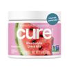 Cure Hydration | Plant-Based Electrolyte Drink Mix | No Added Sugar | FSA-HSA | Dehydration Relief Powder Made with Coconut Water | Non-GMO | Vegan | 28 Servings Jar - Watermelon view 1
