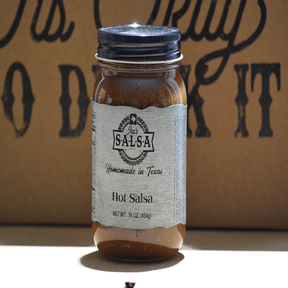 Ira's Salsa Regular 16oz Jar (Hot)