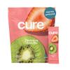 Cure Hydration | Plant-Based Electrolyte Drink Mix | No Added Sugar | FSA-HSA | Dehydration Relief Powder Made with Coconut Water | Non-GMO | Vegan | Pouch of 14 Packets - Strawberry Kiwi view 1
