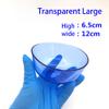 MrHugoo Lab Flexible Alginate Rubber Mixing Bowls Small/Medium/Large (Transparent Blue) view 2