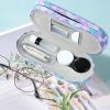 AITIME 2 in 1 Double Sided Portable Contact Lens and Eyeglasses Case, Marbling, Multifunction, Durable, Compact, Portable Storage Kit view 2