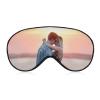 Custom Sleep Mask with Logo Name Photo Text Personalized Eye Mask Breathable Skin-Friendly Blindfold for Sleeping Adults Rest Home Office Airplanes Travel view 2