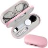 AITIME Contact Lens Case, Contact Box Kit, 2 in 1 Double Sided Portable Contact Lense Case and Eyeglasses Case, with Marbling, Multifunction, Durable, Compact, Portable Storage Kit view 1