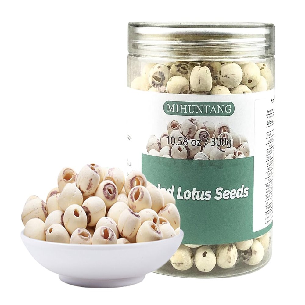 Dried white lotus seed 10.58 oz Hollow dried lotus seed 300g