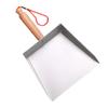VOSAREA Mini Dustpan Stainless Steel Small Dustpan Portable Short Handle Compact Dust Pan for Workshop Table Desk Key Board view 1