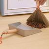 VOSAREA Mini Dustpan Stainless Steel Small Dustpan Portable Short Handle Compact Dust Pan for Workshop Table Desk Key Board view 3