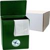 CarrySafe TSA-Approved Travel Urn Kit Guaranteed Fly-Safe Temporary Cremation Urn for Human Ashes Personalized, Airline Friendly, 200 Cu in, Green Plastic with Travel Box view 1