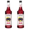 Monin - HomeCrafted Cherry Smash Cocktail Mixer, Ready-to-Use Drink Mix, Sweet & Citrusy Flavor, Just Add Bourbon, Perfect for Cocktails & Iced & Frozen Beverages (750 ml, 2-Pack) view 1