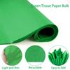 AORZIT Green Tissue Paper - 80 Sheets, 14x20 Inch, Gift Bag Wrapping, DIY Arts Crafts, Shredded Filler for Birthday, Graduation view 2