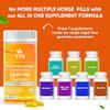 VVN Naturals 2900mg Citrus Bergamot Blend 25:1 Extract Gummies (Italy Sourced & Manufactured in USA) for Immune System Support & Healthy Aging with Guggul, Pine Bark & More | Sugar-Free, 60 ct. view 2