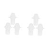 Healifty 6pcs Reusable Menstrual Pads Organic Cotton Pad Safe Washable Panty Liners view 1