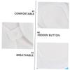 Healifty 6pcs Sanitary Napkins Reusable Menstrual Pads Washable Liners for Travel Postpartum Long Pads view 3