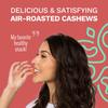 Peri Peri Air Roasted Whole Cashews by Karma Nuts, Savory, Spicy, Peanut-Free Facility, Kosher, Everyday Nut Snack, 7oz Resealable Bag - 6 pack view 4