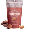 Cocoa Dusted Wrapped Whole Cashews by Karma Nuts, Lightly Sweetened, Air Roasted with Natural Skins, 2X more Fiber, Peanut-Free Facility, Kosher, Everyday Nut Snack, 7oz Resealable Bag - 6 pack view 1