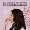 Cocoa Dusted Wrapped Whole Cashews by Karma Nuts, Lightly Sweetened, Air Roasted with Natural Skins, 2X more Fiber, Peanut-Free Facility, Kosher, Everyday Nut Snack, 7oz Resealable Bag - 6 pack view 3