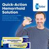 Globe Hemorrhoidal Ointment, Phenylephrine HCl, Petrolatum, Mineral Oil, Relief from Burning, Itching and Discomfort of Hemorrhoids, 2 Ounces (4 Pack) view 4