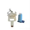 Bow Wow Pet Wear Highlands Cow Inhaler Holder Key chain Key Fob view 1