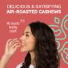 Peri Peri Air Roasted Whole Cashews by Karma Nuts, Savory, Spicy, Peanut-Free Facility, Kosher, Everyday Nut Snack, 7oz Resealable Bag view 4
