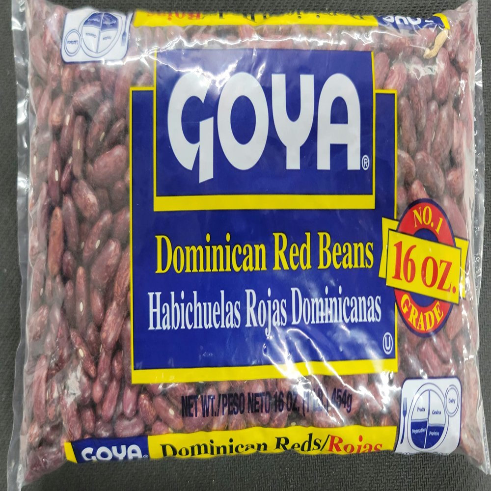 GOYA DOMINICAN RED BEANS/HABICHUELAS ROJAS DOMINICANAS 16OZ BAG